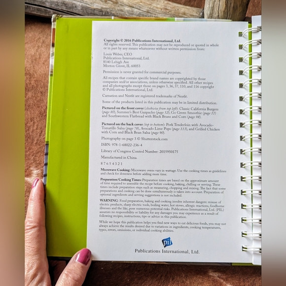 New Avocado Recipes Appetizers Meals Snacks & More Spiral Hardcover - Picture 7 of 13